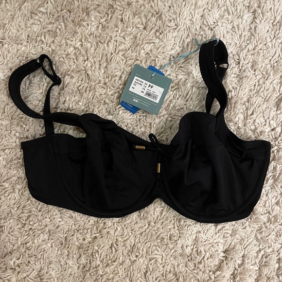 NWT 34FF Underwire Bikini Top by Panache - Picture 4 of 5